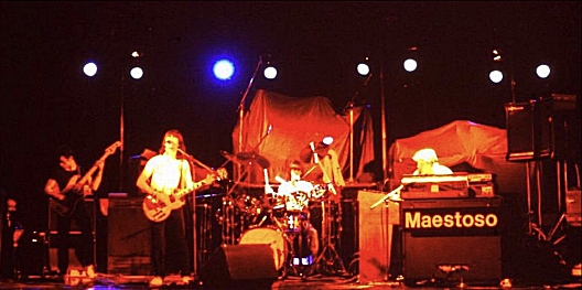 Maestoso live on stage, 1981